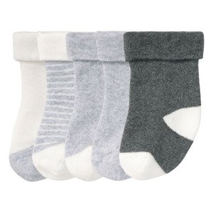lupilu® Dětské plyšové ponožky, 5 párů (baby/infant#male)