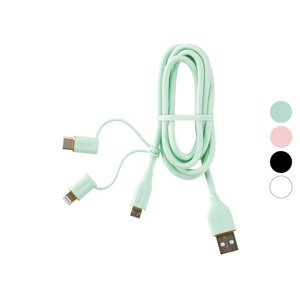 TRONIC® Nabíjecí a datový kabel 3 v 1, USB-A na