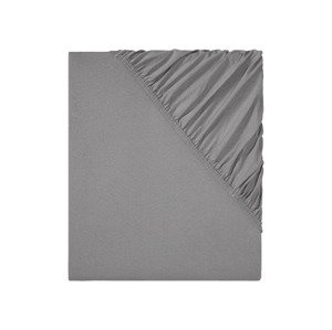 Barbara Becker Napínací prostěradlo, 90-100 x 200 cm (světle šedá)