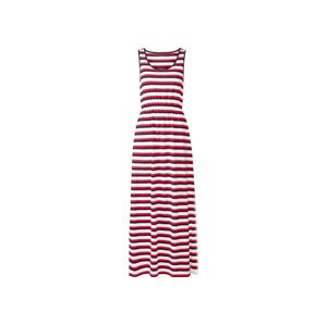 esmara® Dámské maxi šaty (adult#female#ne, XS (32/34), pruhy)