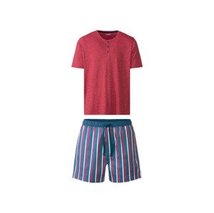 LIVERGY Pánské pyžamo (XL (56/58), červená)