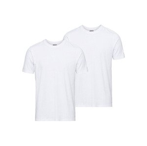 MEXX Pánské spodní triko, 2 kusy (adult#male#ne, M, bílá / kulatý výstřih)