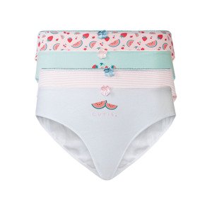 Happy Shorts Dámské kalhotky, 4 kusy (S, růžová/mintová/bílá)