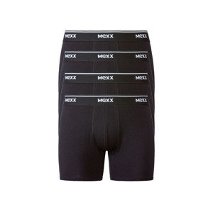 MEXX Pánské boxerky, 4 kusy (M, černá)