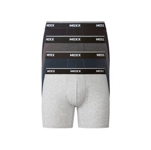 MEXX Pánské boxerky, 4 kusy (adult#male#ne#undershorts, M, černá/šedá/modrá)