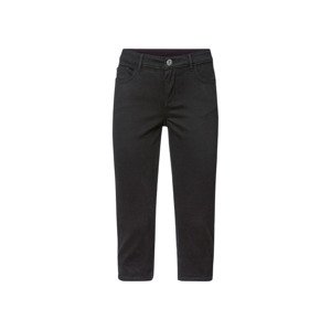 esmara® Dámské capri kalhoty (černá, 40)