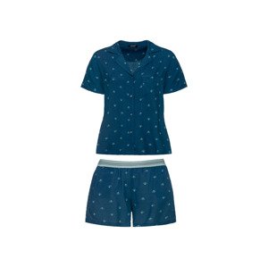 esmara® Dámské pyžamo (adult#female, S (36/38), tmavě modrá)