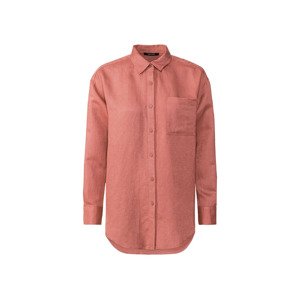esmara Dámská lněná košile (34, korálová)