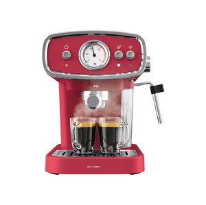 SILVERCREST® KITCHEN TOOLS Espresso kávovar SEM 1050 B1 (červená)