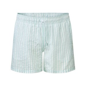 Livergy® Pánské koupací kraťasy (4/S, bílá/modrá)