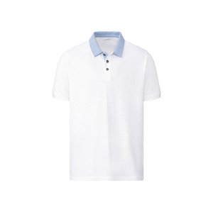 LIVERGY® Pánské polotriko „Regular Fit“ (adult#male#ne, M (48/50), bílá)