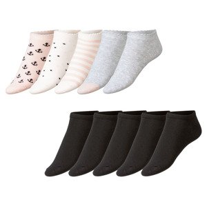 esmara Dámské nízké ponožky, 5 párů