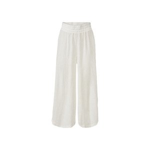 esmara Dámské culotte kalhoty (M (40/42), bílá)