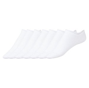 Dámské / Pánské nízké ponožky, 7 párů (adult#unisex, 35/38, bílá)
