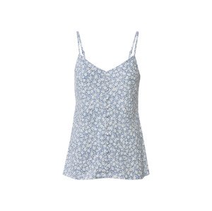 esmara® Dámský lněný top (adult#female#ne, L (44/46), květinový vzor)