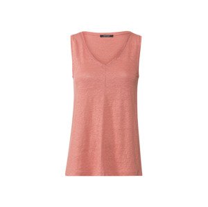 esmara® Dámské lněné triko (S (36-38), růžová)