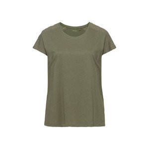 esmara® Dámské triko XXL (adult#female#ne, XXL (52/54), olivová)