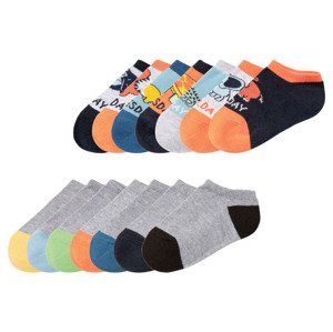 lupilu® Chlapecké nízké ponožky s BIO bavlnou, 7 (child 2 years onwards#male)