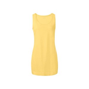 esmara® Dámský dlouhý top (adult#female#ne, L (44/46), žlutá)