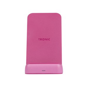 TRONIC Indukční nabíjecí stanice Qi® (světle růžová)