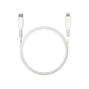 TRONIC Kabel pro nabíjení a přenos dat (bílá, USB-C na Lightningkabel)