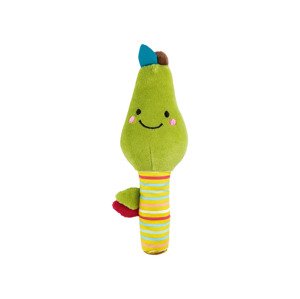 lupilu® Dětská hračka s BIO bavlnou (chrastítko hruška)
