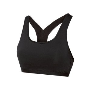 crivit Dámská sportovní podprsenka, Light Level (L (44/46), černá)