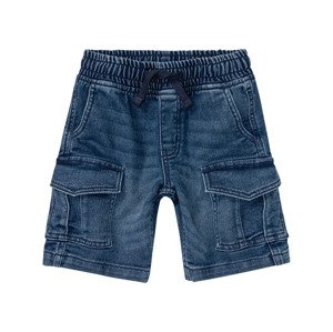 lupilu® Chlapecké cargo bermudy (child#male#ne, 98/104, tmavě modrá)