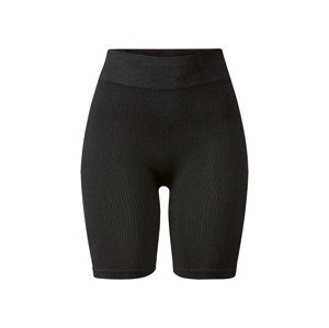esmara Dámské cyklistické kalhoty (L (44/46), černá žebrovaná)