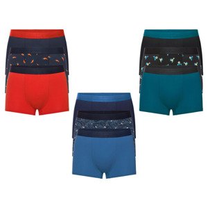 LIVERGY® Pánské boxerky, 3 kusy