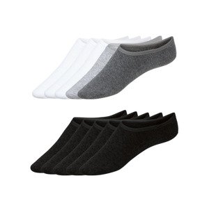 LIVERGY Pánské nízké ponožky s BIO bavlnou, 5 pá