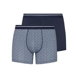 LIVERGY® Pánské boxerky, 2 kusy (adult#male#Ne#undershorts, 7/XL, námořnická modrá)