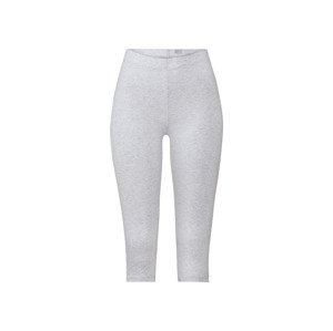 esmara Dámské capri legíny (S (36/38), šedá vzorovaná / šedá)