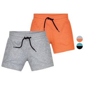 lupilu® Chlapecké teplákové kraťasy, 2 kusy (child#male#ne)