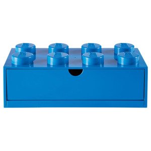 LEGO Zásuvka na psací stůl stavební kostka, 8 (modrá)