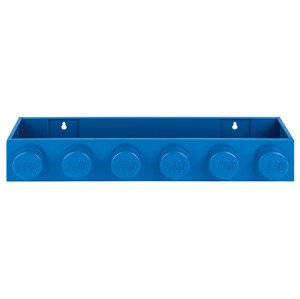 LEGO Odkládací police na knihy nebo hračky (modrá)