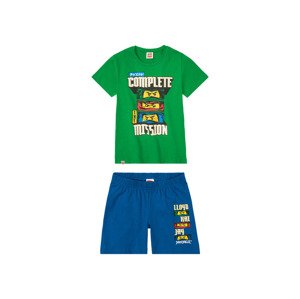LEGO Dětské pyžamo (122/128, zelená/modrá)