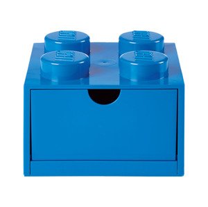 LEGO Zásuvka na psací stůl stavební kostka, 4 (modrá)