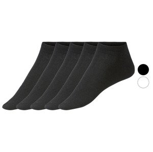esmara Dámské nízké ponožky s BIO bavlnou, 5 pá