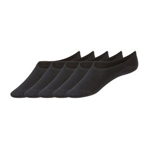 esmara® Dámské nízké ponožky s BIO bavlnou, 5 pá (adult#female, 35/38, černá)