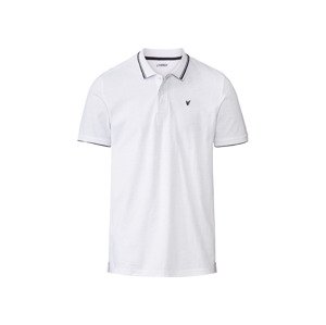 LIVERGY® Pánské polotriko (adult#male#ne, M (48/50), bílá)