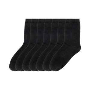pepperts Dívčí ponožky, 7 párů (31/34, černá)