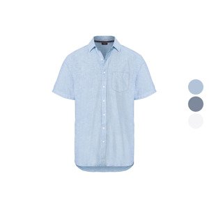 LIVERGY® Pánská lněná košile (adult#male#ne)