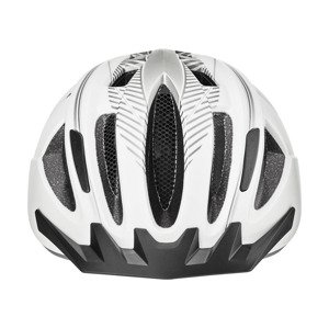 CRIVIT Dámská / Pánská cyklistická helma s konc (S/M, bílá/šedá)