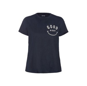 esmara® Dámské triko na spaní (adult#female, XS (32/34), námořnická modrá)
