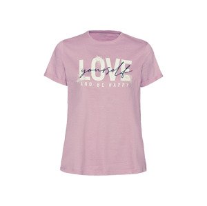 esmara® Dámské triko na spaní (adult#female, XS (32/34), světle růžová)