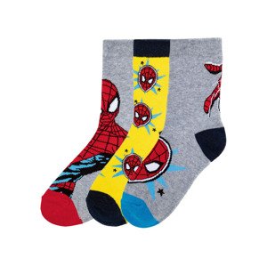 Chlapecké ponožky, 3 páry (35/38, Spiderman)