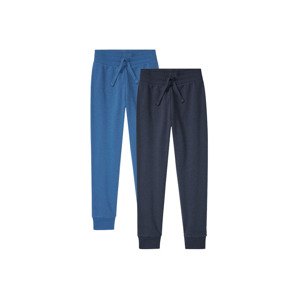 pepperts!® Chlapecké tepláky, 2 kusy (child#male#ne, 134/140, navy modrá / modrá)