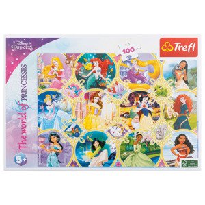 Trefl Puzzle, 100 dílků (The World of Princess)