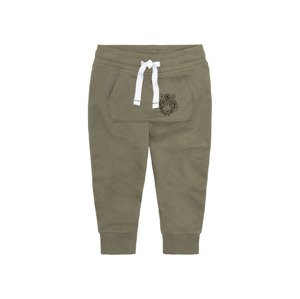 lupilu® Chlapecké tepláky (child#male#ne, 86/92, olivová)